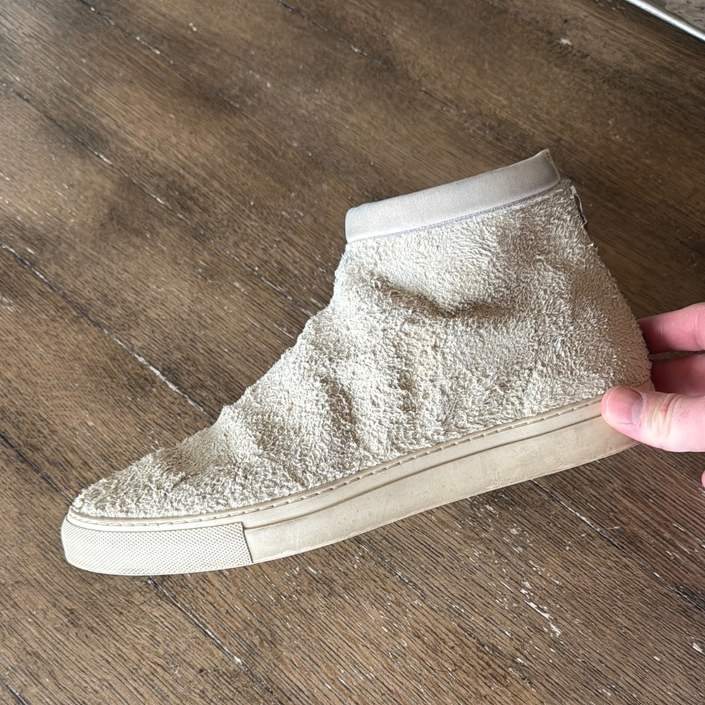 Nonnative Beige Hairy Suede Slip-On Sneakers
